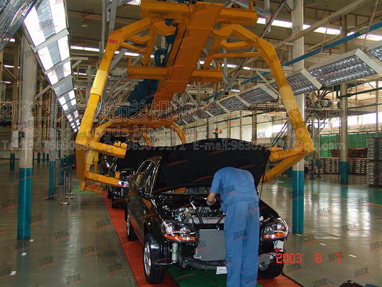 新能源汽車(chē)生產(chǎn)線(xiàn)，新能源汽車(chē)流水線(xiàn)，新能源汽車(chē)輸送線(xiàn)浙江永達(dá)專(zhuān)業(yè)定制